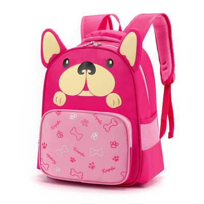 

Puppy schoolbag primary school student backpack grade 1 grade 2 ridge protection burden ultra light boys&girls children