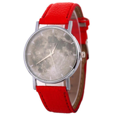 

Magic universe space quartz bwatch Fashionable Temperament clock 2018 Silicone Beautiful Simple Business ladies WristWatch D