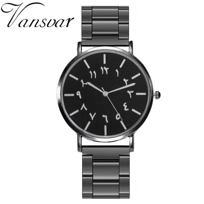 

RM Vansvar Luxury Business Steel Strip Watch With Simple Mirror Quartz Watch