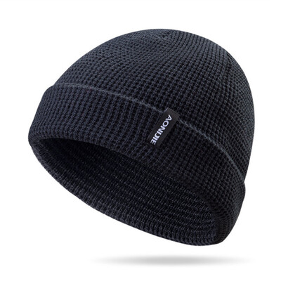

Men Women Winter Thermal Beanie Hat Kintted Windproof Running Cycling Fashion