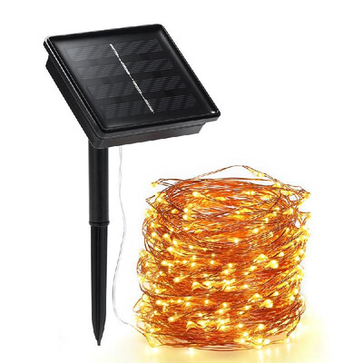 

Solar String Lights 72ft 200 LED Rope Light 8 Modes Multicolor Lights for Party Garden Home Festival Decoration