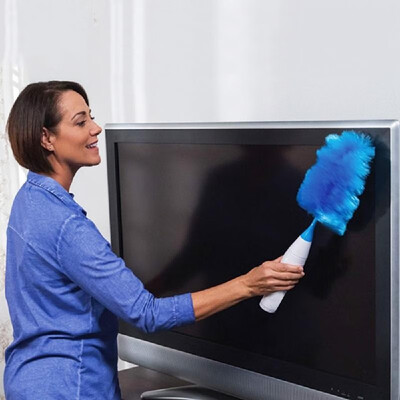

Adjustable Electric Feather Duster Soft Microfiber Duster Brush Dirt Vacuum Cleaner Parts Dust Removal Tools