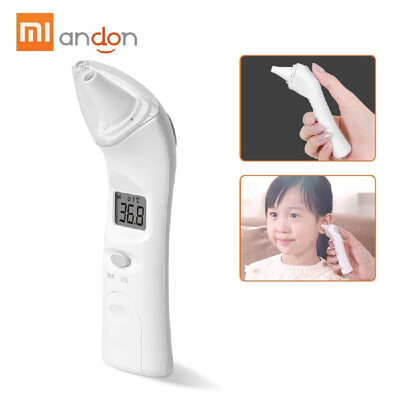 

Xiaomi Andon Infrared Ear Thermometer Portable Non-contact Electronic LED Numerical Thermometer For Baby Child Adult