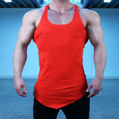

Mens Bodybuilding Stringer Tank Top Y-Back Gym Workout Sports Vest Shirt Clothes