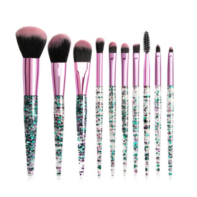 

Marbling Makeup Brushes Set Eyeshadow Eyeliner Concealer Brush set Make Up Brush Tool Kit New Hot