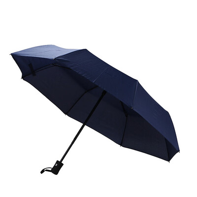 

810 Bone Automatic Umbrella Anti-UV SunRain Windproof 3 Folding Umbrella