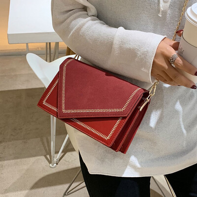 

Net red small bag female bag 2019 new high-end bag wild shoulder bag fashion girl Messenger bag chain bag