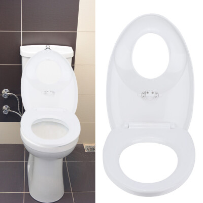 

Greensen Adult Baby Toilet Seat Simple Potty Training Elongated Family Toilet LidToilet Lid AdultBaby Toilet Seat