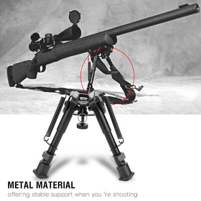 

Greensen 6-9 Inch Tactics 20mm Picatinny Foldable Adjustable Bipod Rifle Support Stand