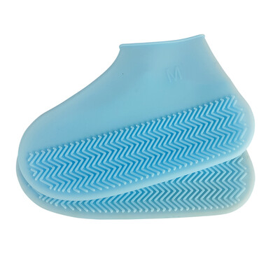 

1 Pair Reusable Waterproof Rain Shoes Covers Silicone Non-slip Rain Snow Boot Overshoes Foldable SML