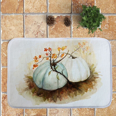 

Toponeto Halloween Pumpkin Welcome Doormats Indoor Home Carpets Decor 40x60CM