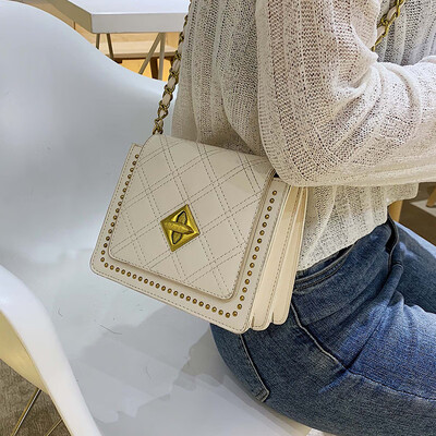 

Net red packet wild gas chain bag female bag 2019 new wave fashion single shoulder summer small fresh messenger bag