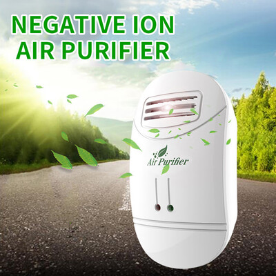 

Gobestart Mini Air Purifier Freshener Cleaner Plug-in Odor Air Cleaner Smoke Filter Smell Bacteria Dust Eliminator Dust