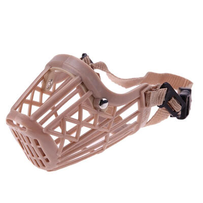 

Anti-biting Adjusting Straps Mask Plastic Dogs Muzzle Basket