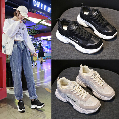 

Sneakers spring&autumn new ins Korean version of the wild casual old shoes womens shoes KS560