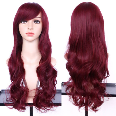 

〖Follure〗Womens Fashion Wavy Curly Long Hair Full Of Peoples Wig