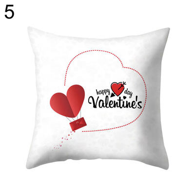

Romantic Love Heart Letter Pillow Case Cushion Cover Sofa Bed Car Office Decor