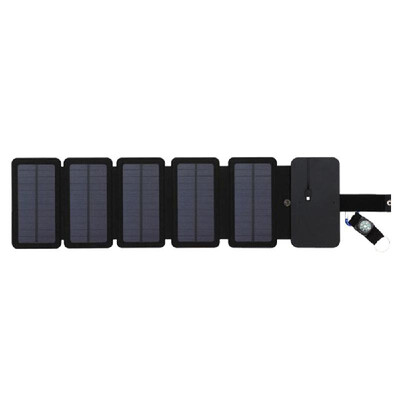 

Outdoor Solar Power Charger Mobile Phone Charger Mobile Power Folding Removable Solar Panel 5PCS
