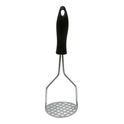 

Stainless Steel Potato Masher With Fine Mesh Potato Masher Rust-Proof Non-Stick Large Press Plate