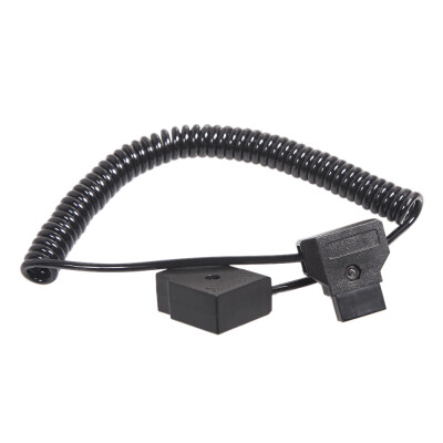 

D-TAP 2 Pin Male to Female Extension Adapter Cable for DSLR Rig Anton Bauer Battery V-mount Dtap to DtapElastic Cable 1M