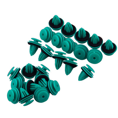

25PCSSet Replacement for Toyota 90467-10188 Car Fender Bumper Auto Fastener Hole Door Trim Panel Plastic Clips Rivets