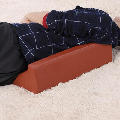 

Greensen PU Leather Foam Wedge Cushion Leg Elevation Back Lumbar Support Pillow