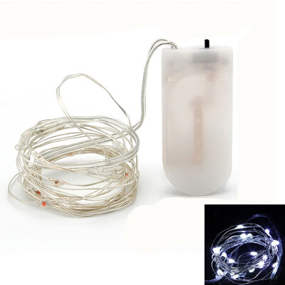 

LED String Fairy Lights 2M 20 Leds CR2032 Button Battery Operated LED Light