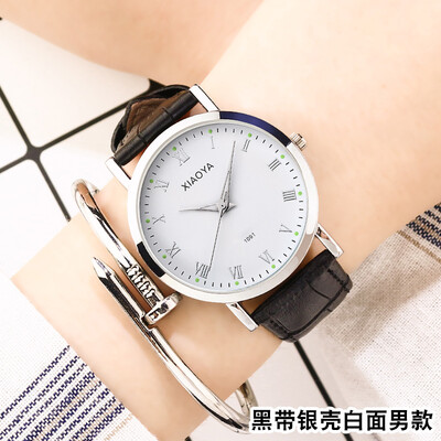 

Womens watches waterproof fashion 2019 new Korean version of simple leisure atmosphere belt student mens watches lovers watches