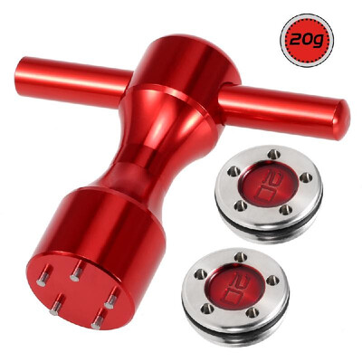 

2 Pcs Golf Weights with Golf Wrench 5 Pin Weights Wrench Tool Golf Accessories