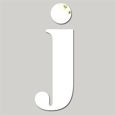 

Toponeto Mirror Wall Sticker 26 Letters DIY Art Mural Home Decor Acrylic Decals Silver