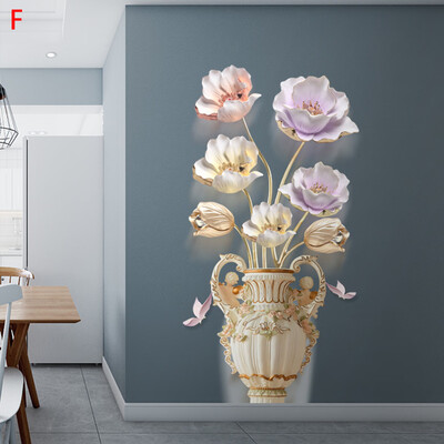 

〖Follure〗Creative Wall Stickers Background Self-Adhesive Bedroom 3d Stickers Stickers