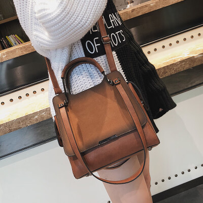 

Fashion bag female Korean version 2019 new matte handbag Harajuku style shoulder bag simple wild Messenger bag tide