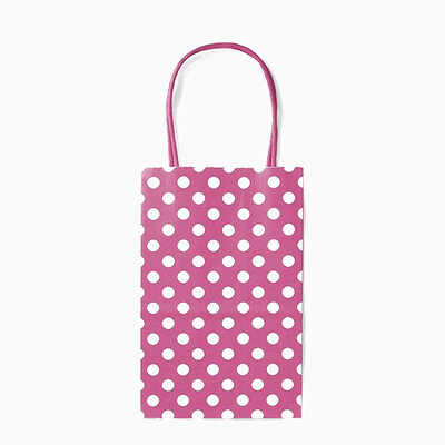 

FUNNYBUNNY Premium Quality Natural Brown Kraft Bag Birthday Party Gift Favor Bag Set Biodegradable Paper