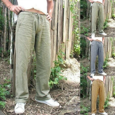 

Men Sports Pants Long Trousers Tracksuit Fitness Workout Joggers Gym Sweatpants