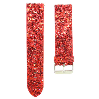 

〖Follure〗Bling Glitter Leather Wrist Strap Replacement Strap Watch Band For Fitbit Versa