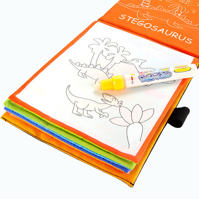 

YIWULAMagic Water Drawing Book Coloring Book Doodle Magic Pen Animals Painting