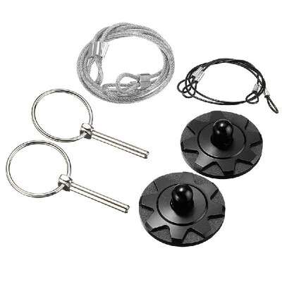 

2Pcs CNC Universal Car Racing Sport Bonnet Hood Pin Lock Latch Appearance Kit