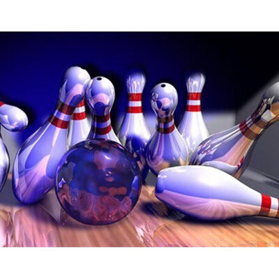 

kirin show Diamond Embroidery Bowling 5d Diy Diamond Painting Mosaic River Full drill Rhinestones Handmade Gifts