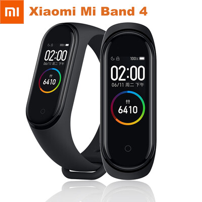 

Original Xiaomi Mi Band 4 Standard Version Smart Bracelet Mi Band4 Wristband Fitness Tracker 096" AMOLED Screen 5ATM Waterproof