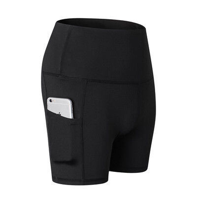 

Womens Casual Running Shorts Yoga Gym Jogging Anti-lighting Hot Pants Pockets