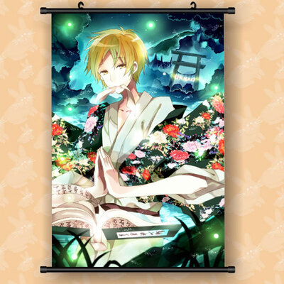 

Natsume Yuujinchou Wall Scroll Poster 24x16 inch Anime No Fading Fabric Hanging Painting for Home Decor Style 01