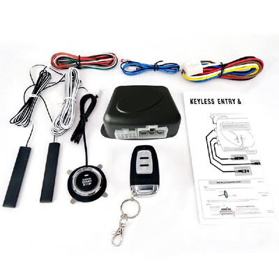 

Car SUV Switch Keyless Entry Engine Start Alarm System with One Remote Controller Push Button Remote Starter Stop Auto Anti-theft
