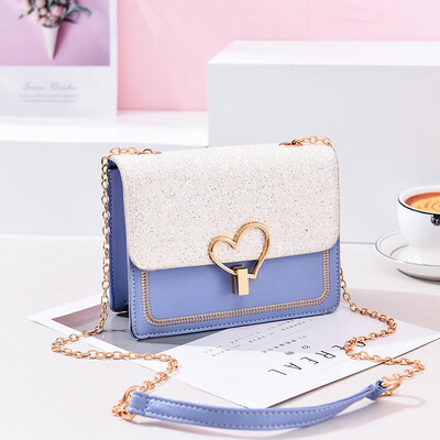 

Female bag 2019 new bag female Korean version of the cool fashion womens bag fresh slung shoulder bag