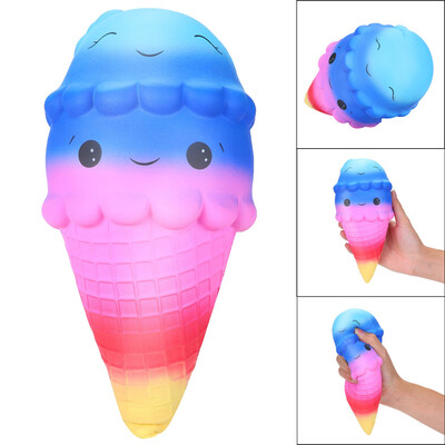 

Gotoamei 22cm Squishies Rainbow Ice Cream Slow Rising Cream Scented Stress Relief Toys