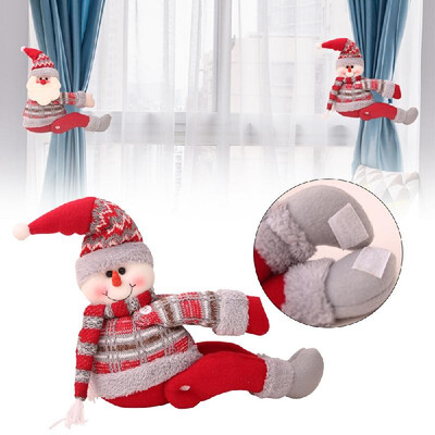 

Christmas Curtain Fastener Christmas Decoration Curtain Buckle Window Decoration