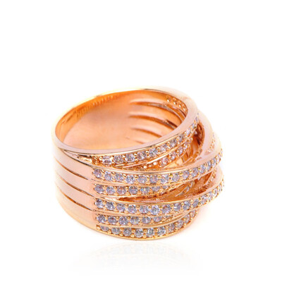 

Blucome ring ring Multi-circle fashion tail ring 7258