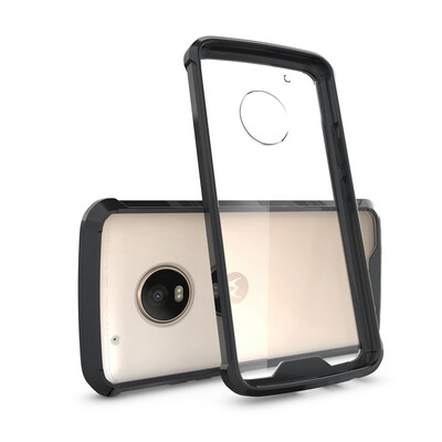 

Transparent Surface Shockproof Back PC Case for Motorola Moto G5 Plus