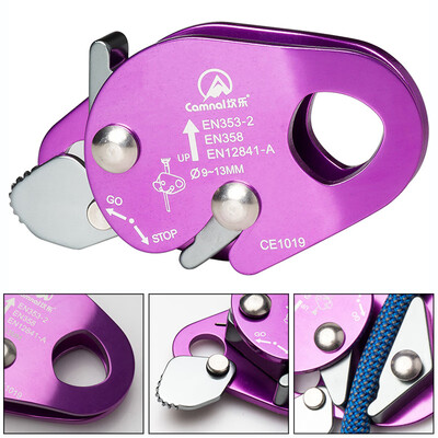 

CE EN3532 EN358 Certified 7075 Aluminum FALL PROTECTION ROPE GRAB CLIMBING