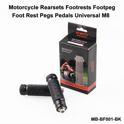

Tailored CNC Motorcycle Rearsets Footrests Footpeg Foot Rest Pegs Pedals Universal M8