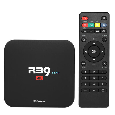 

Docooler R39 STAR Smart Android TV Box Android 71 RK3229 Quad Core UHD 4K VP9 H265 2GB 16GB DLNA WiFi LAN HD Media Player EU P